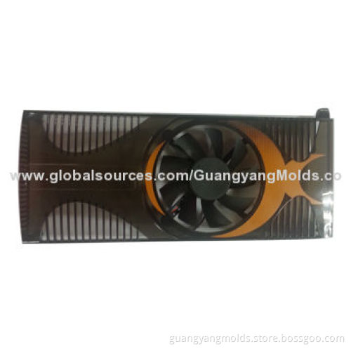Computer Cooling Fan, Can Accept Any Mold Build with Customers' Idea, OEM/ODM Services Provided